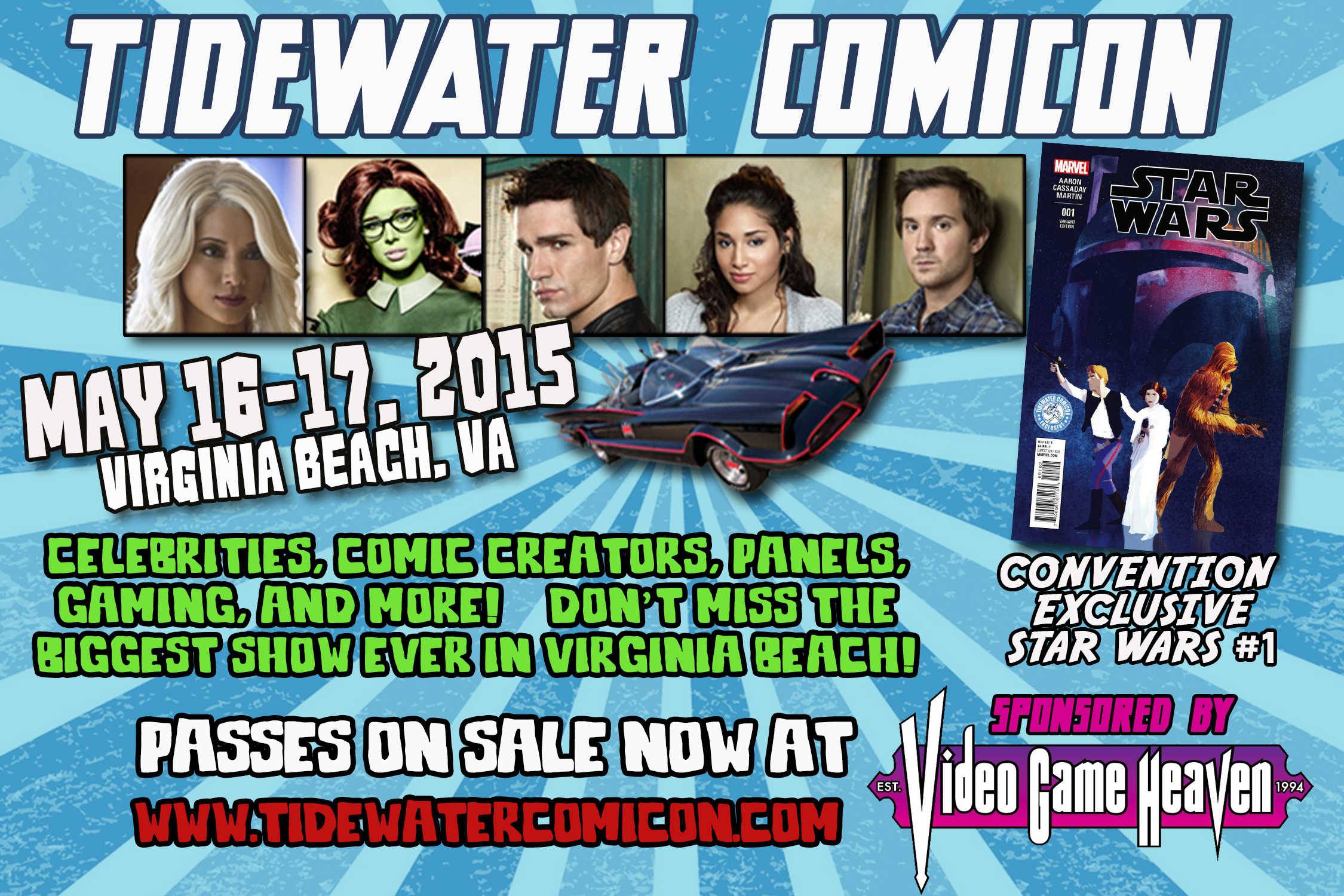 Tidewater Comicon Flyer