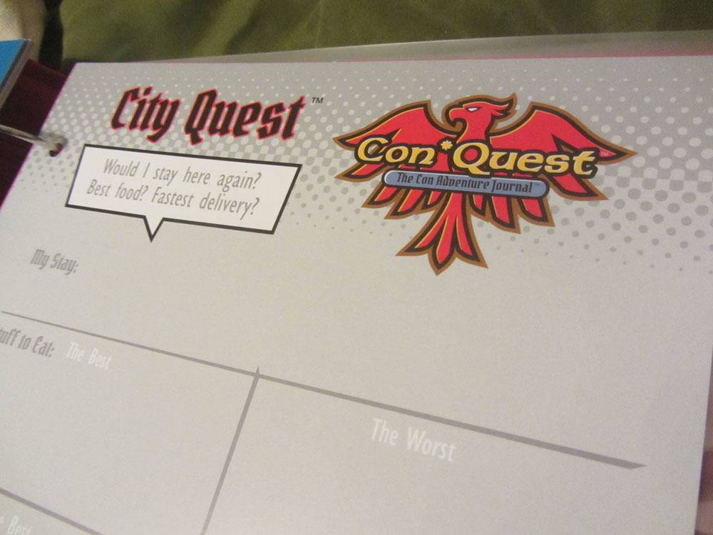 Con*Quest Adventure Journal