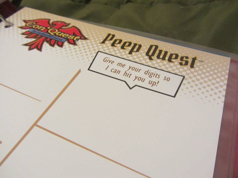 Con*Quest Adventure Journal