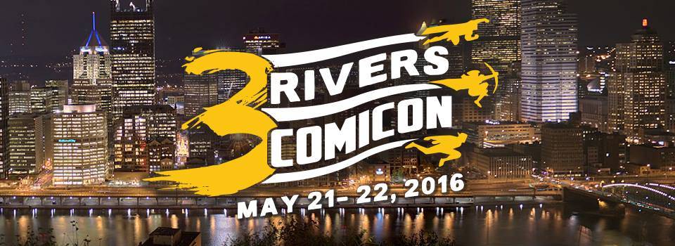 3 Rivers Comicon logo
