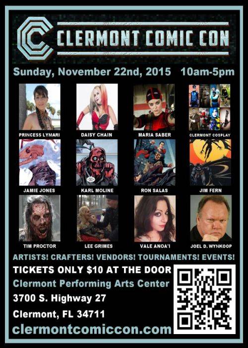 Clermont comic com Flyer