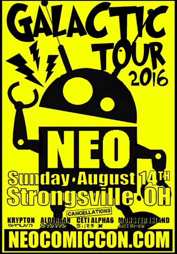 NEO Comic Con Flyer