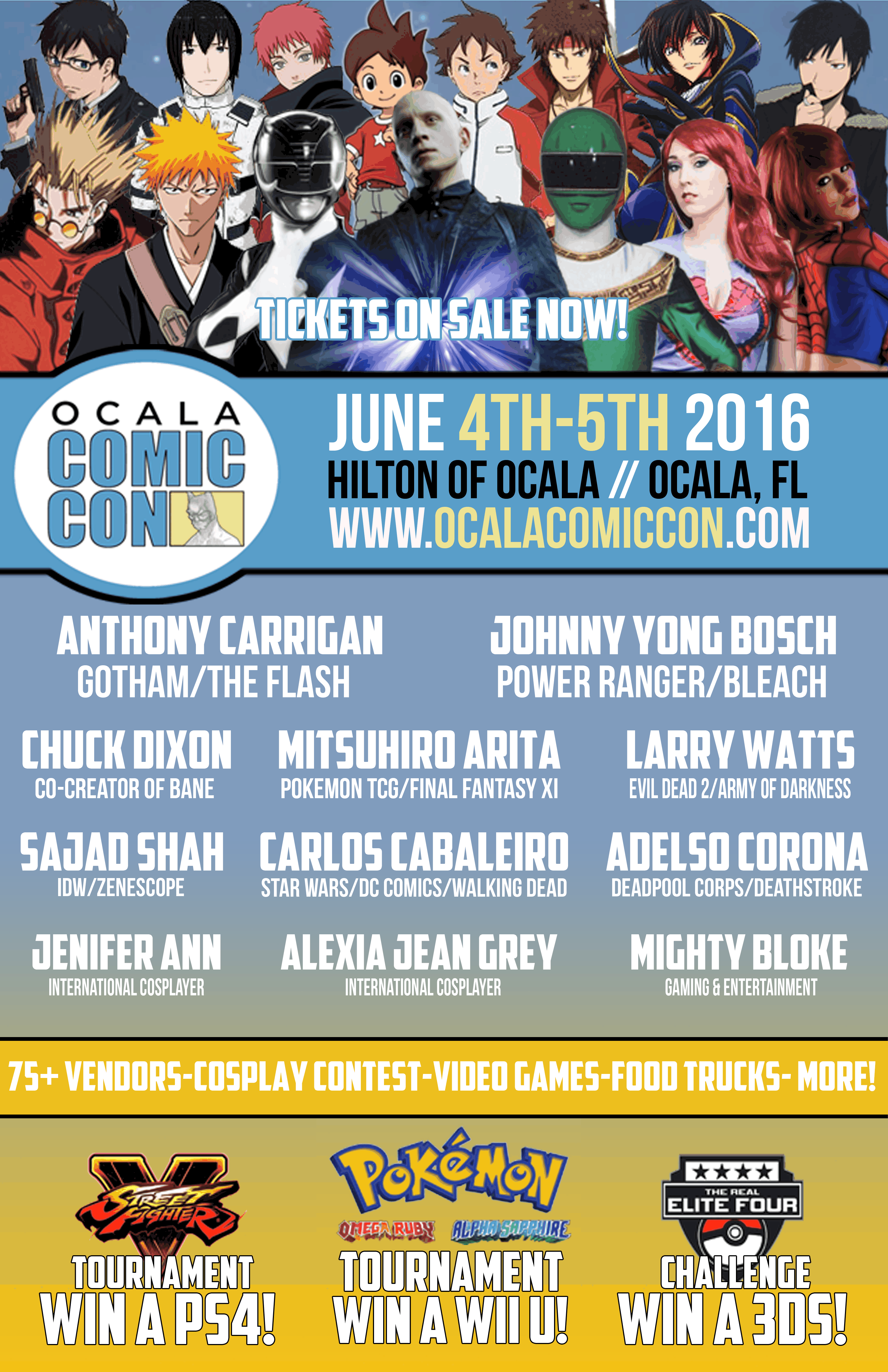 Ocala Comic Con flyer