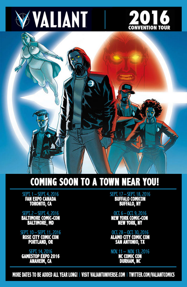 Valiant 2016 Tour