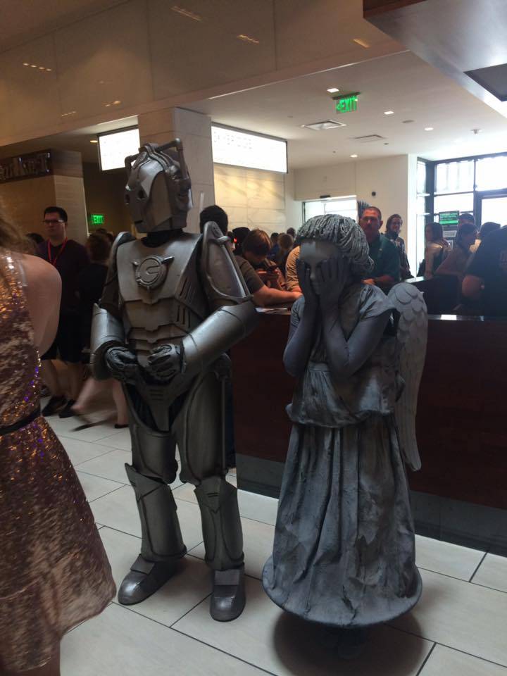 Dearly beloved, we have gathered here today . . . 