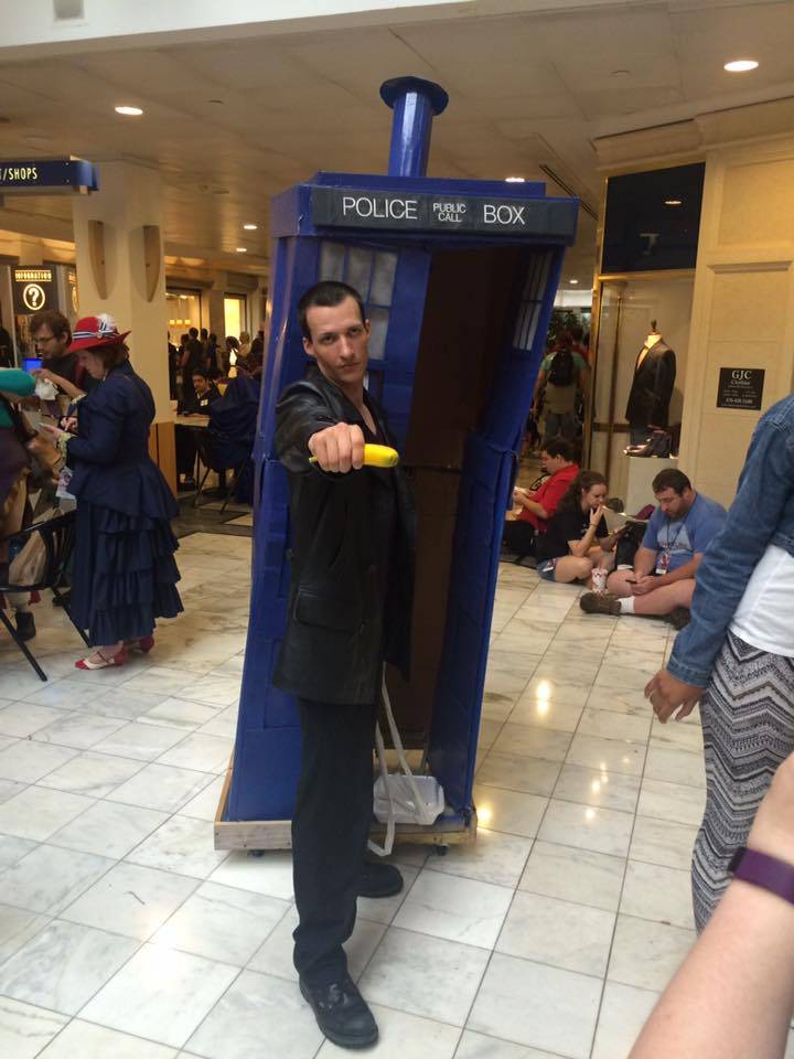 You should see my sonic screwdriver . . .