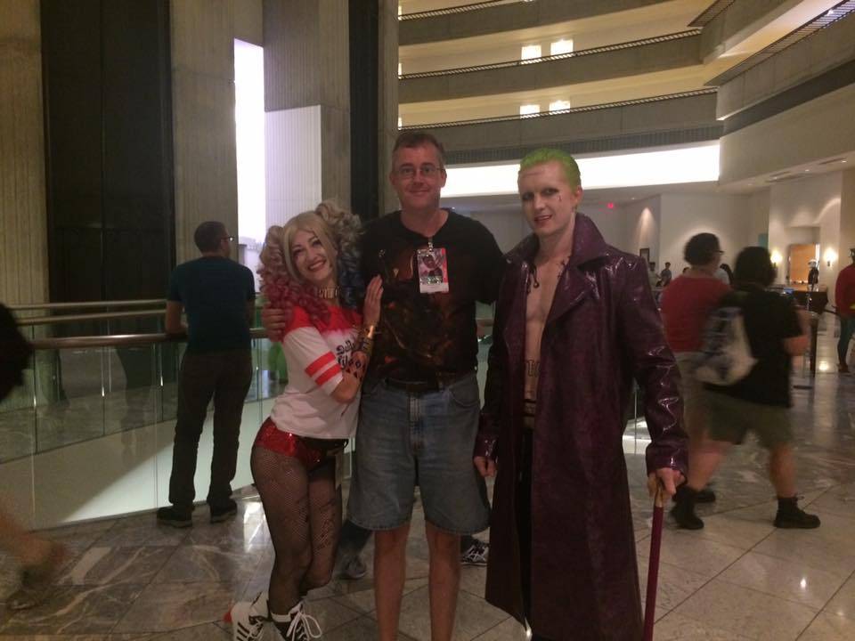 Ran into this couple at the convention. They're crazy for each other.