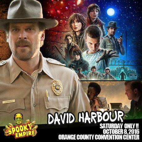 David Harbour Spooky Empire