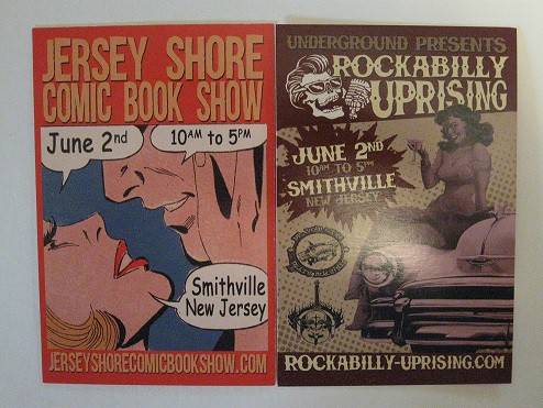 Jersey Shore Comic Book Show with Rockabilly Uprising