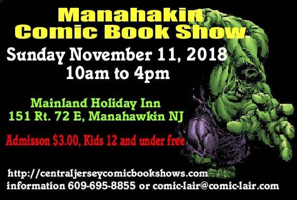 Manahawkin Comic Book Show
