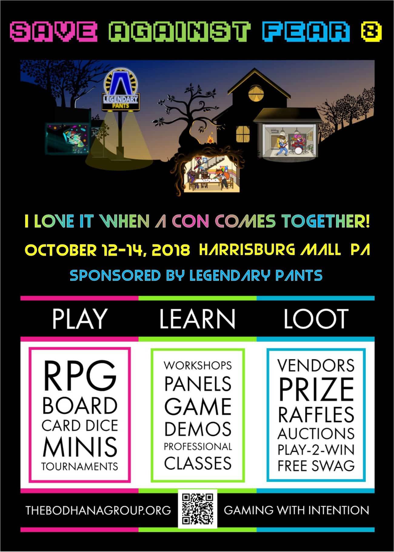 Save Against Fear Flyer