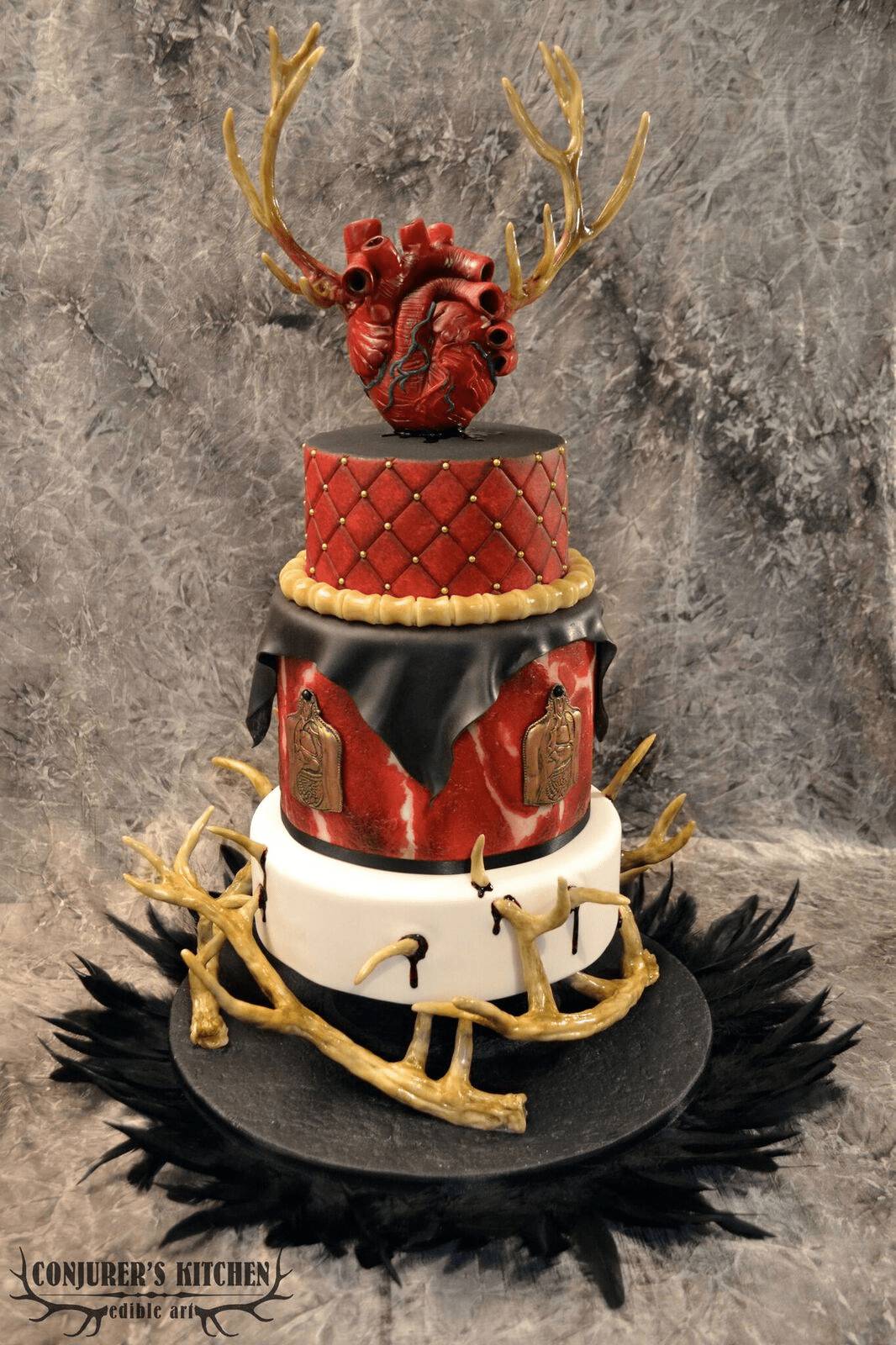Hannibal wedding cake 