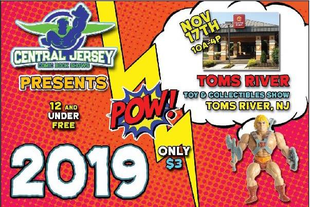 Toms River Toy & Collectible Show Flyer