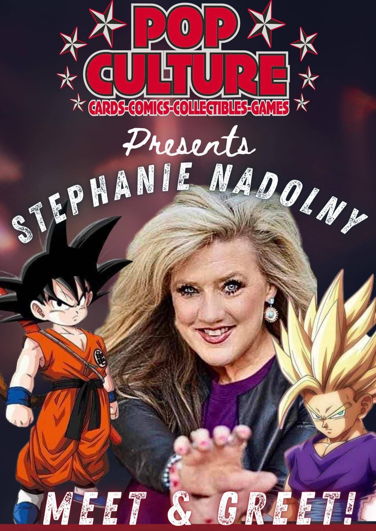Pop culture presents stephanie nadliy meet & greet.