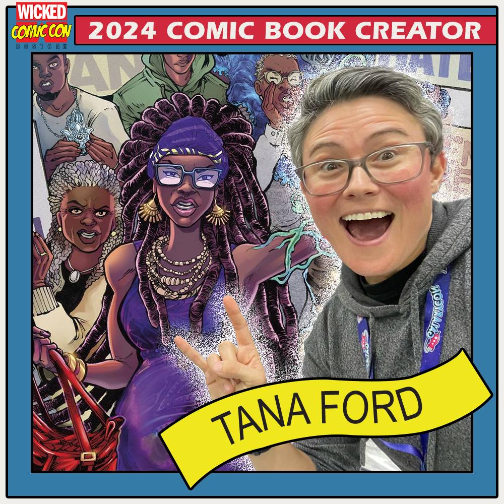 Tana ford is a comic book creator.