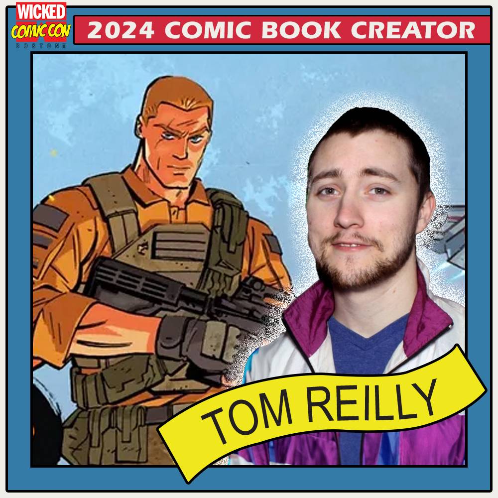 Comic book creator tom reilly.