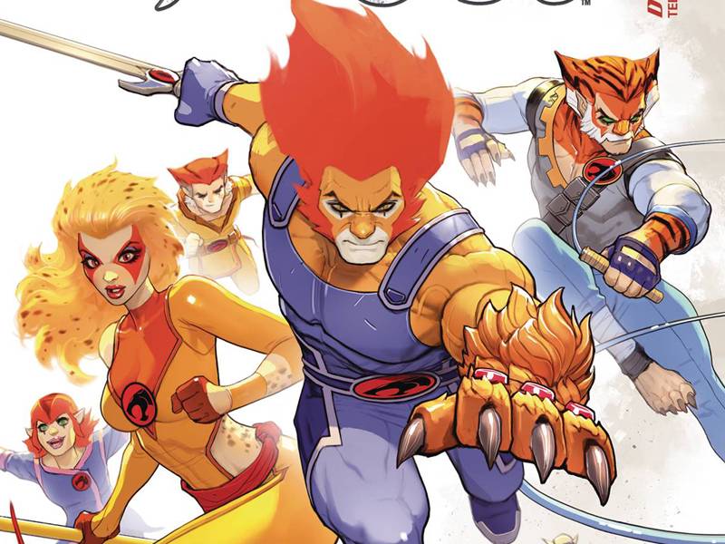 A comic book cover featuring a group of characters.