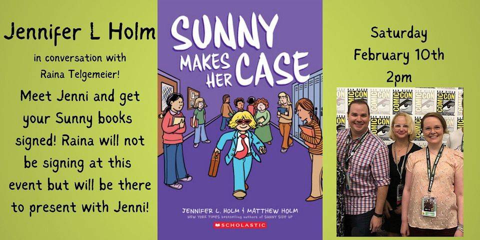 Jennifer h holm's sunny makes her case.