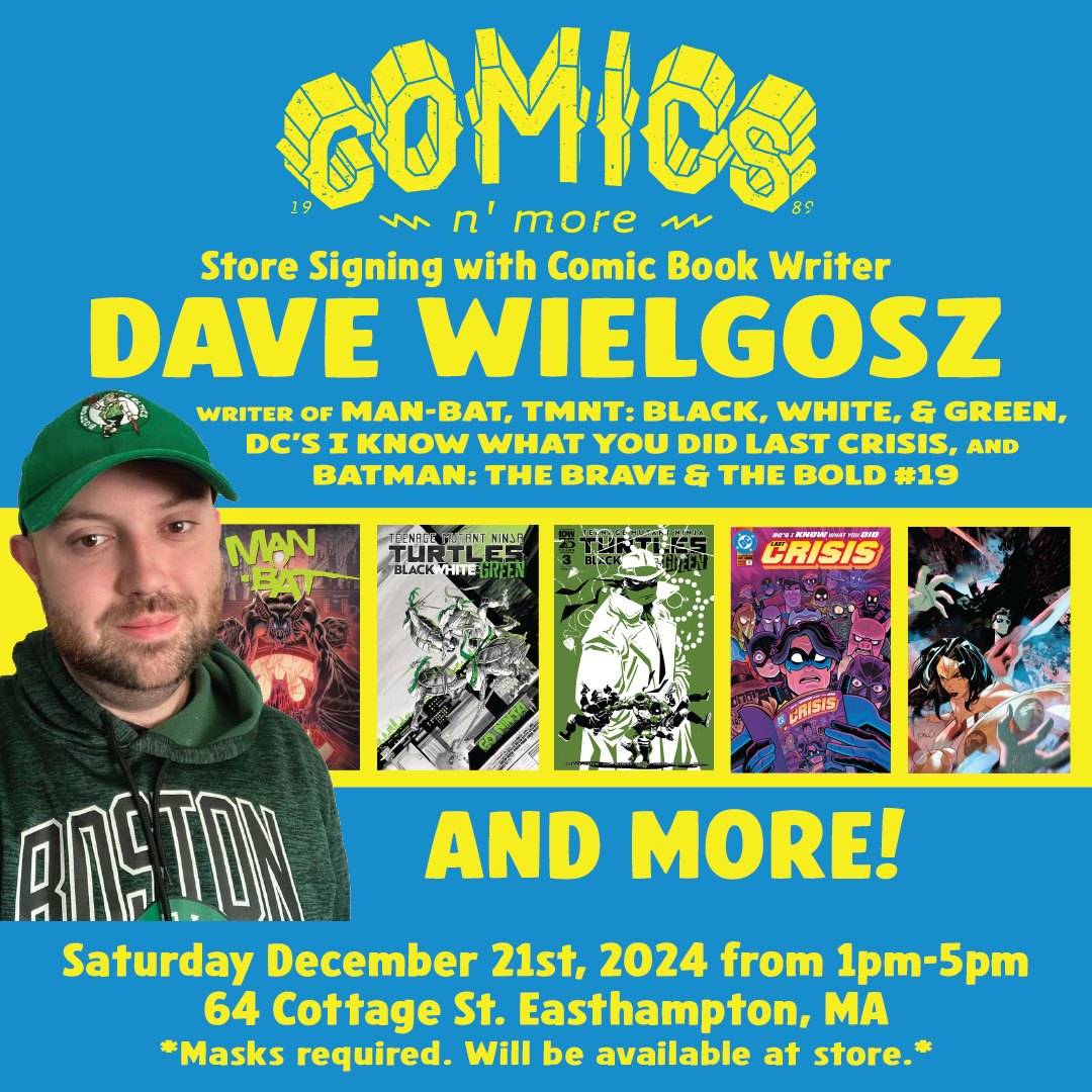 MA - Dave Wielgosz Signing | Dec 21st | Convention Scene