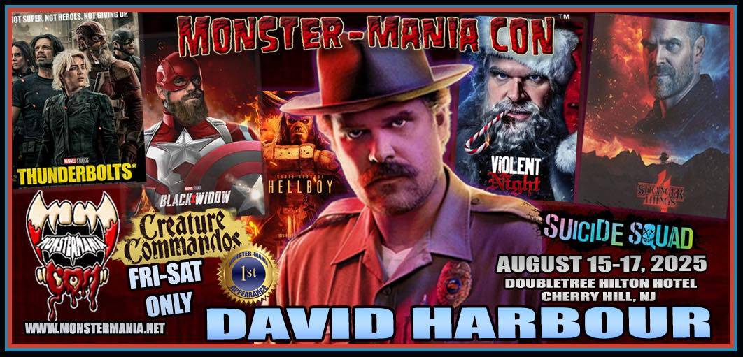 Monster-Mania Con Welcomes David Harbour | Convention Scene